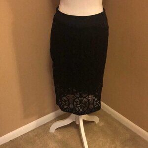 Cache crochet skirt